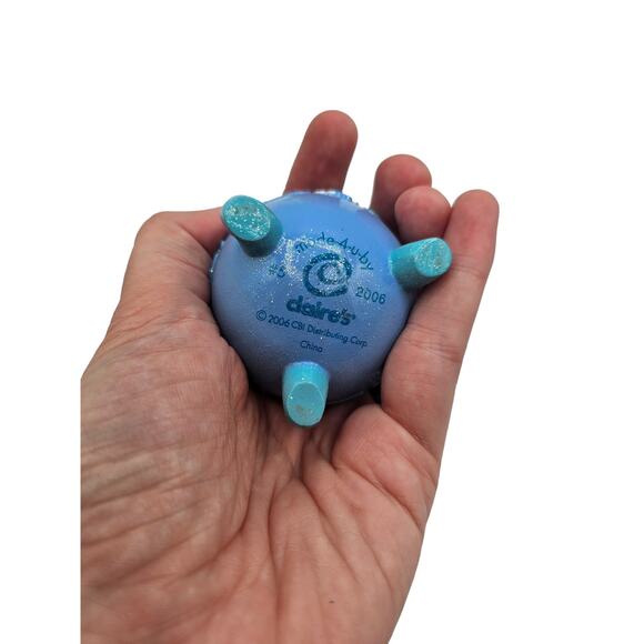 Vintage Y2K Claire's Small Trinket Box Bright Unicorn Figure Purple Blue - Picture 6 of 7